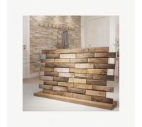 EURODECO | Panneaux muraux Décoratifs 3D 6 m² aspect bois, 15 pièces, panneaux muraux, revêtement mural, panneaux de plafond, revêtement PVC, carrelage imitation tatouage mural