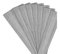 Eurodeco Polystyrène PS Panneaux de plafond, revêtement aspect bois, imitation, souple, panneau muraux imitation décors 100x16,7cm épaisseur 3mm (10m², P20)