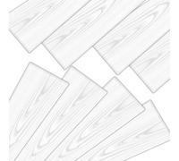 Eurodeco Polystyrène PS Panneaux de plafond, revêtement aspect bois, imitation, souple, panneau muraux imitation décors 100x16,7cm épaisseur 3mm (6 m²/36 pièces)