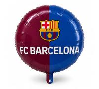 EuroFiestas, Ballon Aluminium FC Barcelona pour Anniversaire Enfant, 45Cm | Ballon Foil FC Barcelona, Décoration Officielle pour Anniversaires et Fêtes