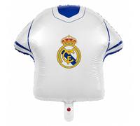EuroFiestas, Ballon Anniversaire Foil Real Madrid, Décoration Anniversaire Football Pour Enfant, Accessoire Fête Foot, Table Supporter Et Goûter De Fête (52x51 cm)