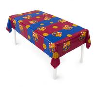 EuroFiestas, Nappe Anniversaire Enfant FC Barcelona, 270 X 132 Cm | Décoration Anniversaire FC Barcelona, Nappe Thématique Officielle pour Fêtes