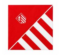 EuroFiestas, Serviettes Anniversaire Atlético de Madrid 15X15Cm, 12 U | Décoration Anniversaire Atlético de Madrid, Serviettes Officielles pour Fêtes et Goûters