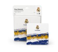 EuroFiestas, Serviettes Real Madrid En Papier, 12 Pièces 16,5 x 16,5 cm, Décoration Anniversaire Football Et Vaisselle Jetable Pour Fête Enfant, Table De Supporter (Fan)