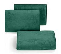 Eurofirany Lot de 3 Serviettes en Microfibre - Séchage Rapide - Doux - Uni - Öko-Tex - Serviette de Sport et Serviette de Plage