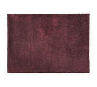 Eurofirany Tapis décoratif Tapis de Bain Tapis de Bain Tapis de Salle de Bain Tapis de Bain Tapis de Bain Tapis de Cuisine Rectangle en Fourrure Douce Bordeaux 60 c90 cm