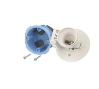 EUR'OHM - KIT APPLIQUE CLOISON SECHE E27 AIR'METIC D 54 AVEC DOUILLE E27 EUR'OHM 53078 - EUR-53078