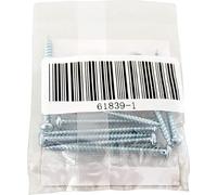 EUR'OHM Lot de 10 vis longues (40mm) - pour fixation sur les boîtes d'appareillage d'encastrement - Câble gaine et connectique