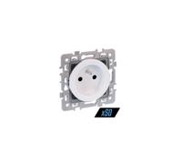 EUR'OHM - Lot de 50 prises 2P+T blanches Square (60269)