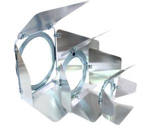 EUROLITE Barndoors PAR-20 Spot argent - Projecteurs à volet coupe-flux