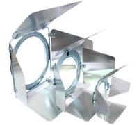 EUROLITE Barndoors PAR-38 Spot sil. - Projecteurs à volet coupe-flux