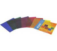 EUROLITE Color-Foil Set 19x19cm, six couleurs - Films de couleur et filtres