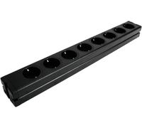 EUROLITE Distributeur 8 plis ALU bk - Prises multiples