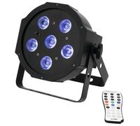 Eurolite Projecteur PAR LED SLS-603 TCL + UV 6 x 3 W Sol