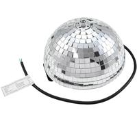EUROLITE Half Mirror Ball 20cm motorisé - Boules à facettes