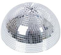 EUROLITE Half Mirror Ball 30cm motorisé - Boules à facettes