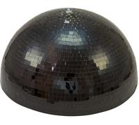 EUROLITE Half Mirror Ball 50cm noir motorisé - Boules à facettes