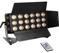 EUROLITE LED CLS-18 QCL RGB/WW 18x7W - Spots à LED/Projecteurs LED