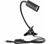 EUROLITE LED KKL-7 Spot 3000K noir - Lampes col de cygne