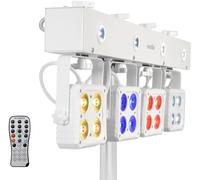 EUROLITE LED KLS-180 Jeu d'éclairage compact blanc - Kits complets