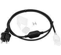 EUROLITE LED Neon Flex 230V Slim Power Cord avec Plug - Accessoires pour éclairage décoratif