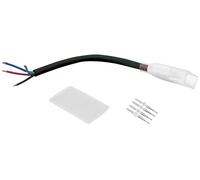 EUROLITE LED Neon Flex 230V Slim RGB Cordon de connexion avec fils ouverts - Accessoires pour éclairage décoratif