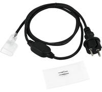 EUROLITE LED Neon Flex EC Cordon d'alimentation avec fiche - Tuyaux lumineux