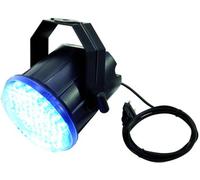 Eurolite Stroboscope LED Techno Strobe 250 - 74 LED blanches - activation sonore - Noir
