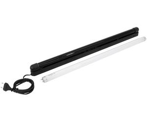 EUROLITE Luminaire complet 60cm 18W slim UV et blanc - Effets UV et accessoires