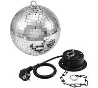 EUROLITE Mirror Ball 20cm avec moteur MD-1015 - Kits complets de boule à facettes