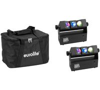 EUROLITE Set 2x AKKU MBT-3 Spot MK2 + Soft Bag - Projecteurs à batterie