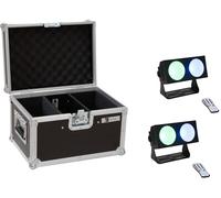 EUROLITE Set 2x LED CBB-2 COB RGB Bar + Etui - Kits