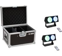 EUROLITE Set 2x LED CBB-2 COB RGB Leiste + Case (20000808)