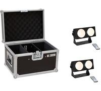EUROLITE Set 2x LED CBB-2 COB WW Bar + Etui - Kits