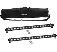 EUROLITE Set 2x LED PIX-16 Q ar + Soft Bag - Barres LED