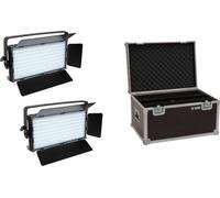 EUROLITE Set 2x LED PLL-480 CW/WW panel + case