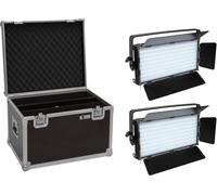 EUROLITE Set 2x LED PLL-480 QCL Panel + Case (20000932)