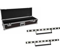 EUROLITE Set 2x LED STP-10 Sunbar 3200K 10x5W Rampe lumineuse + Case