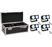 EUROLITE Set 4x LED CBB-2 COB RGB Bar + Case - Kits