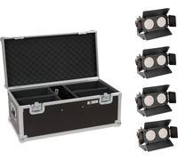 EUROLITE Set 4x LED CBB-2 WW/CW Fairlight + étui