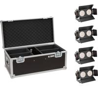 EUROLITE Set 4x LED CBB-2 WW/CW Fairlight + étui - Kits