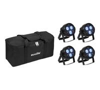 EUROLITE Set 4x LED PARty Hybrid Spot + Soft-Bag (20000949)