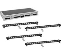 EUROLITE Set 4x LED PIX-16 QCL strip + Case (20000992)