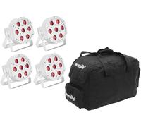 EUROLITE Set 5x LED SLS-7 HCL Spot white + Soft Bag - Kits