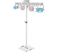 EUROLITE Set LED KLS Laser Bar FX Light Set blanc + BPS-2 Loudspeaker Stand blanc - Kits