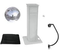 EUROLITE Set Mirror ball 50cm avec Stage Stand variable + Cover noir - Kits