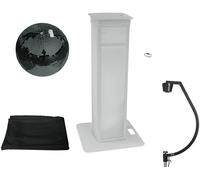 EUROLITE Set Mirror ball 50cm noir avec Stage Stand variable + Cover noir - Kits