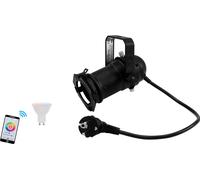 EUROLITE Set PAR-16 Spot bk + LED GU10 RGB/WW/CW WiFi - Kits