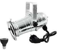 EUROLITE Set PAR-20 Spot sil + PAR-20 230V COB 6W E-27 LED 1800-3000K dim2warm - Kits