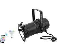 EUROLITE Set PAR-30 Spot bk + LED PAR-30 RGB/WW/CW WiFi - Kits
